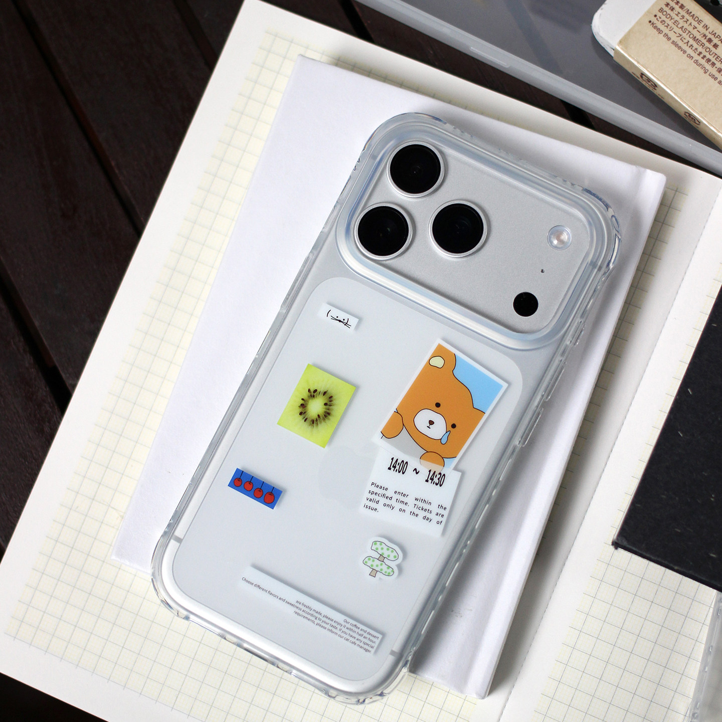 omatl原创标签系列 imd手机壳 适用于苹果iphone - 实物图