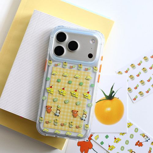 omatl原创果蔬系列 imd光面透明手机壳 适用于苹果iphone