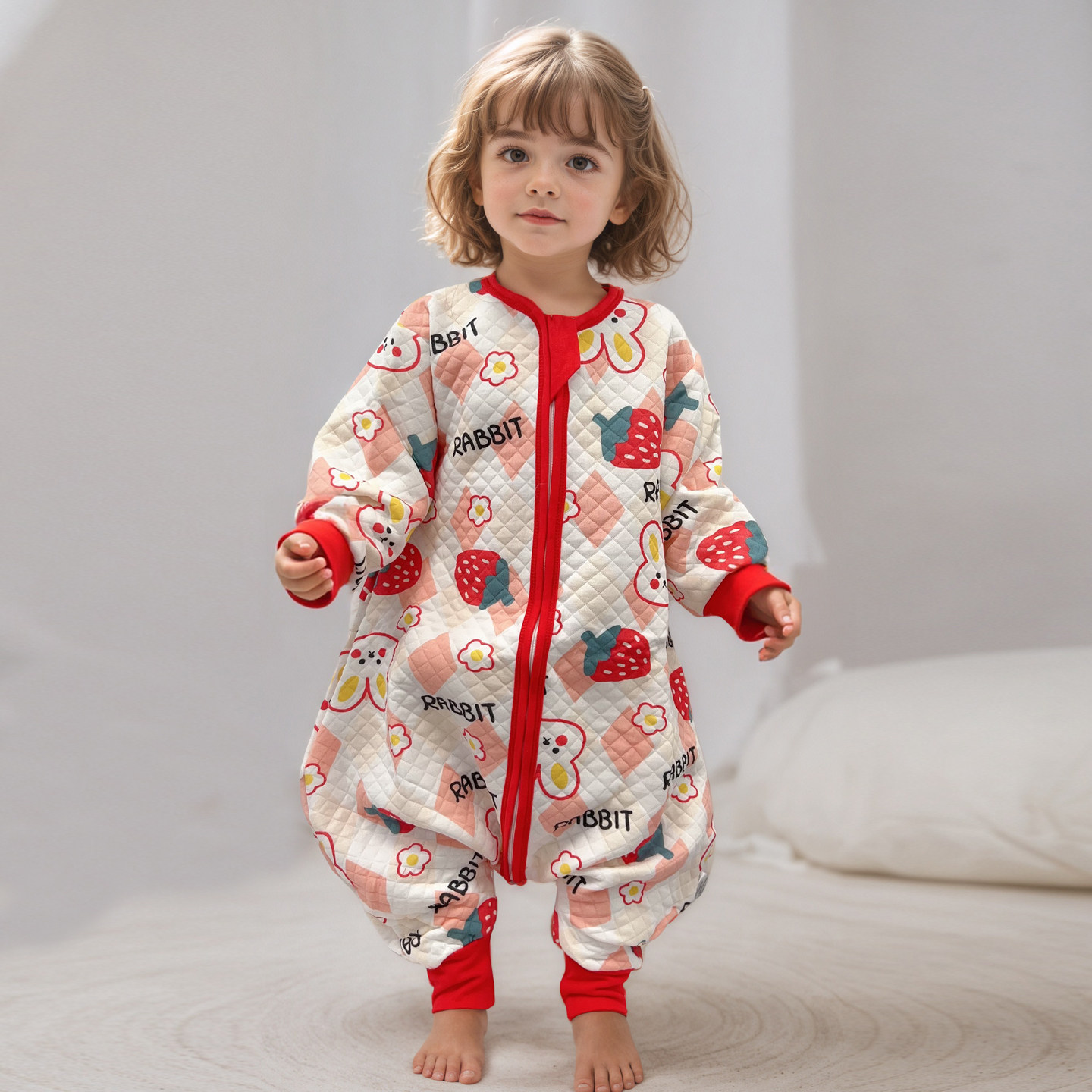 超人豆豆婴儿睡袋春夏纯棉四季宝宝分腿防踢被神器春秋连体睡衣,婴童用品,睡袋/防踢被,淘宝优惠券,粉丝福利购,淘宝优惠卷