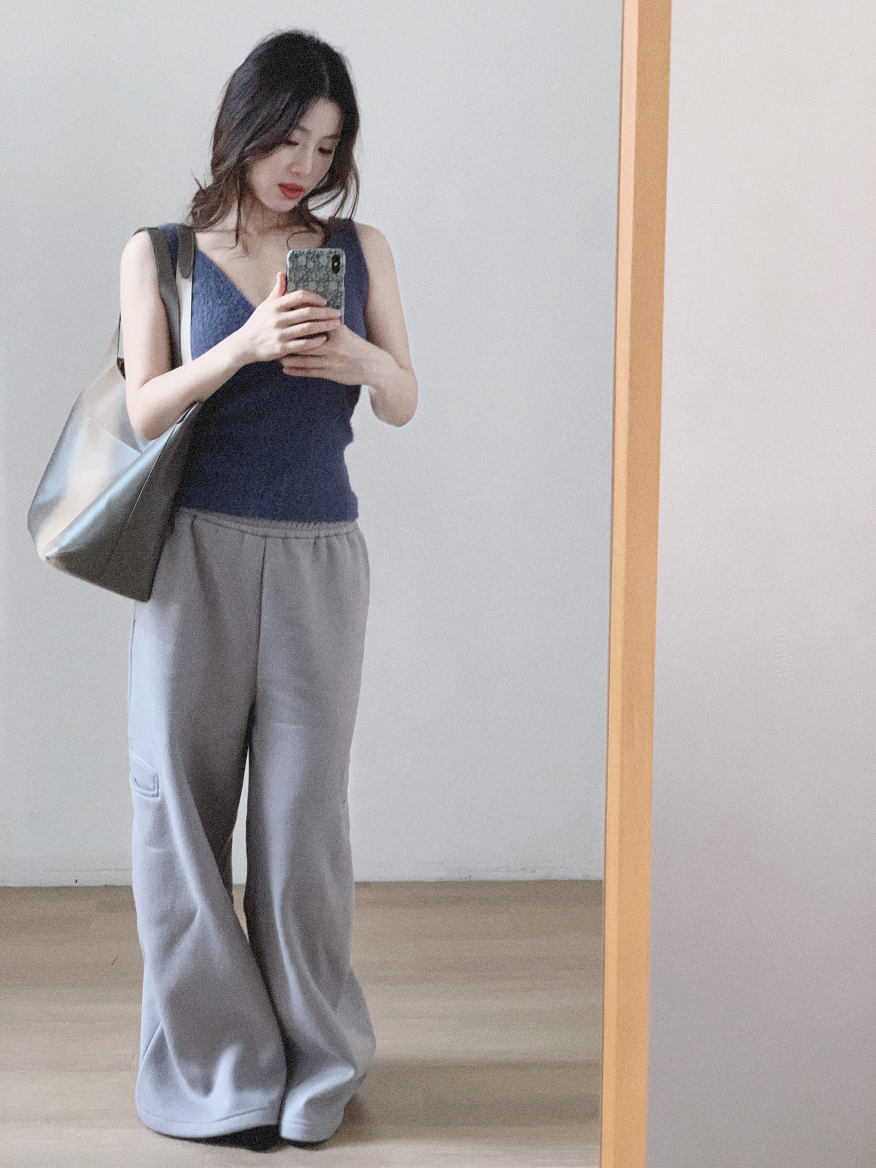 鱼没放 松弛卫裤 加绒加厚棉质宽松直筒休闲裤,女装/女士精品,休闲裤,淘宝优惠券,粉丝福利购,淘宝优惠卷