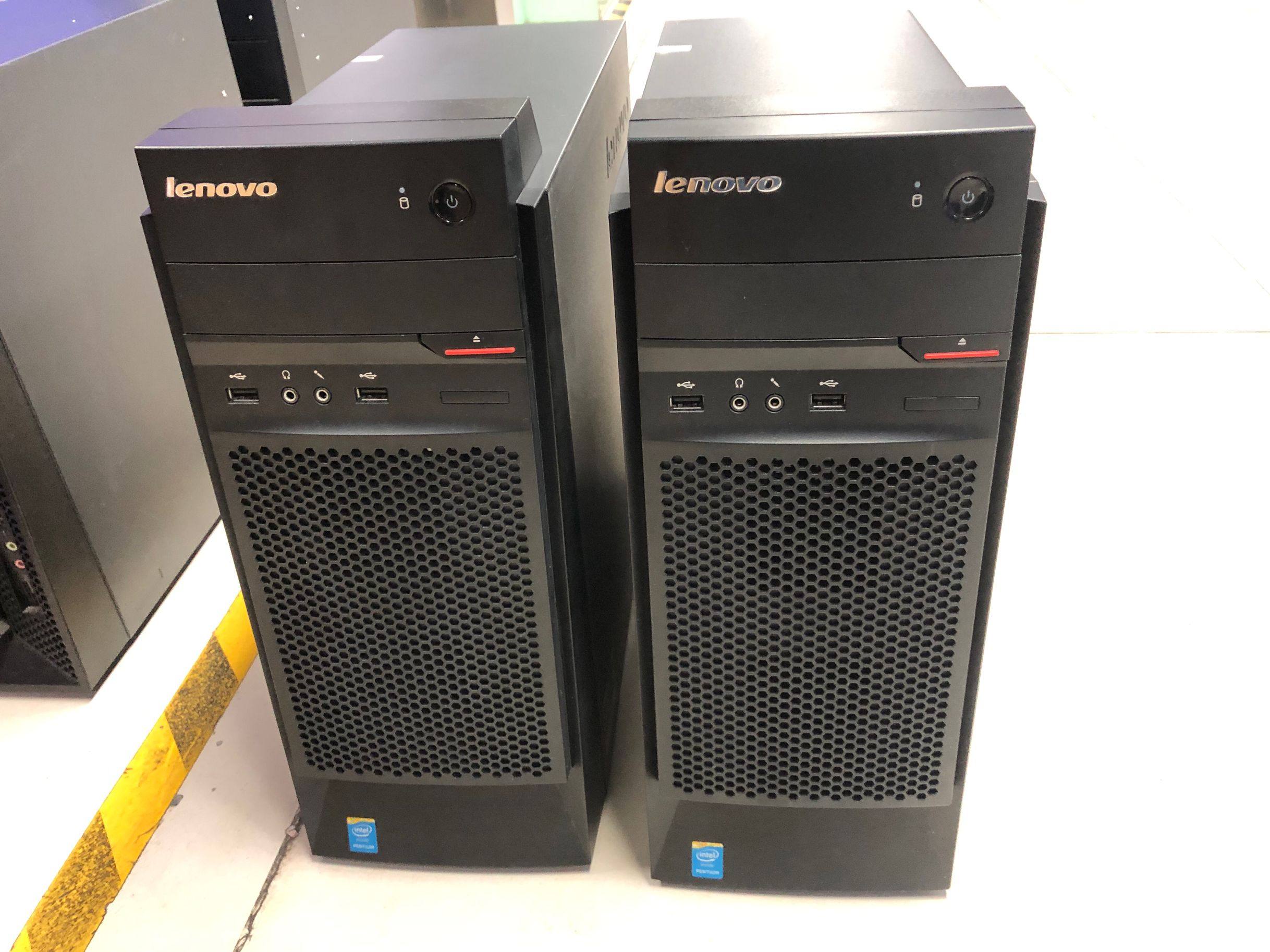 联想新款二手启天M4500/4550台式主机 XP系统精雕机四代主机PCI