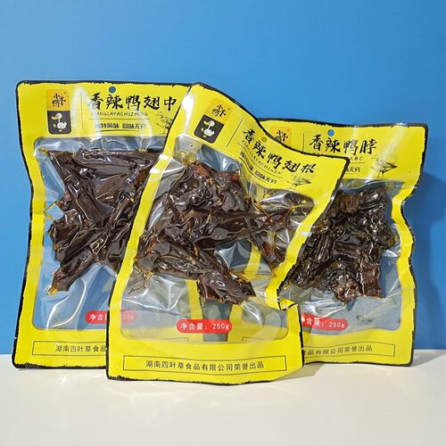小木鸭香辣鸭翅中风干湖南特产