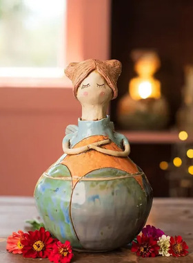 仙女首饰盒装饰品摆件