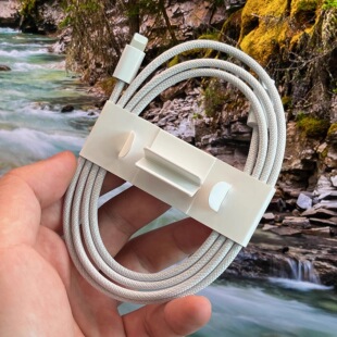 白色 · 原装 USB-C 转闪电快充编织线｜闪购商品