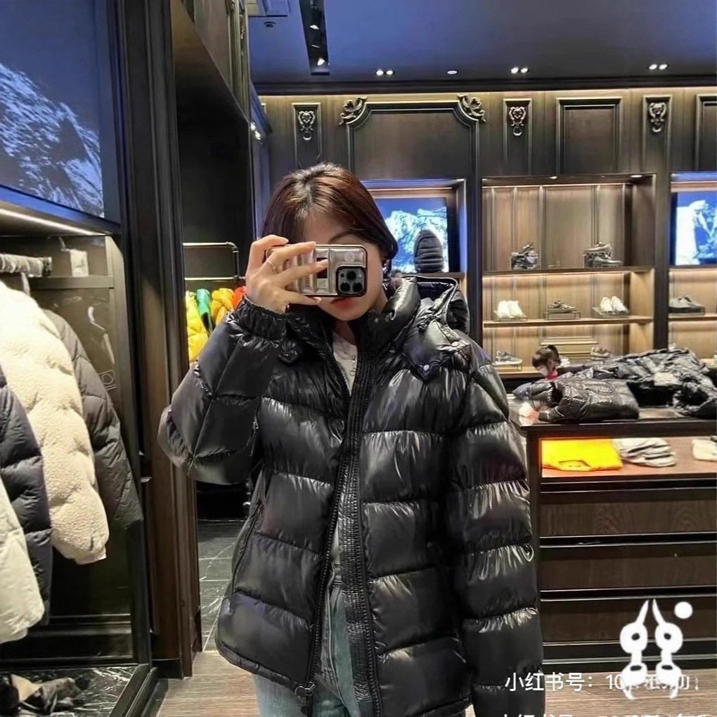 蒙家2025新款经典纯色短款羽绒服夹克外套男款