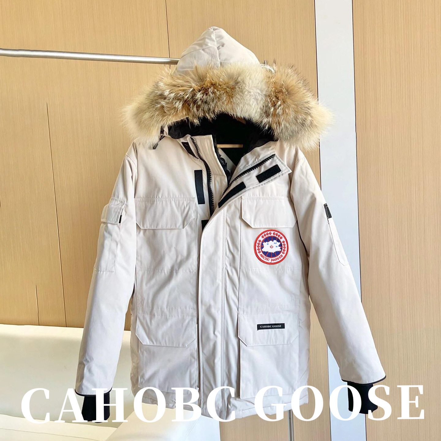 大鹅08远征中长款羽绒服男士东北加厚保暖派克服冬季新款外套女款