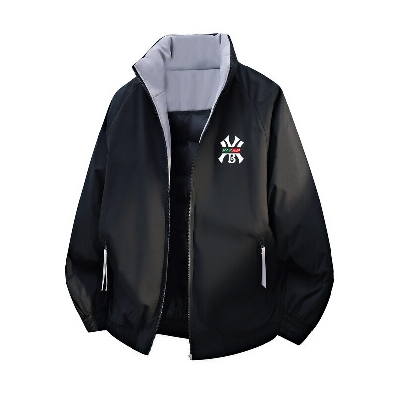 高档轻奢新款秋冬季流行男装美式休闲保暖棉服青少年百搭时尚外套