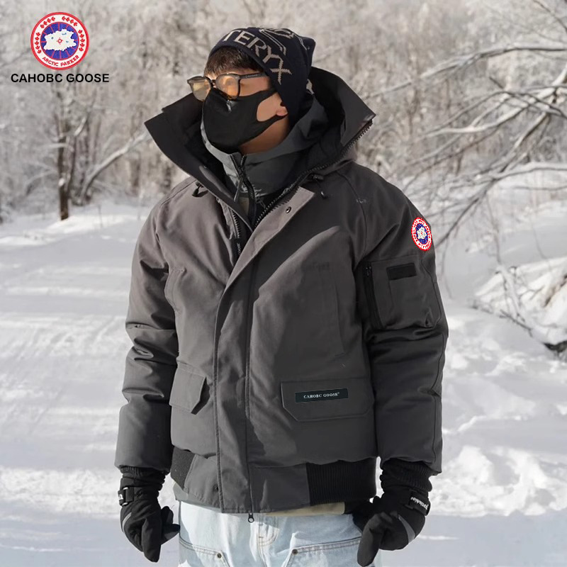 莆田工厂羽绒服男士派克服女2025新款冬季01飞行夹克加厚保暖外套