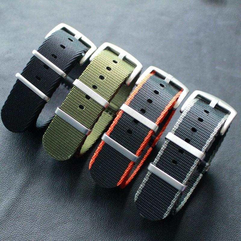 nato编织高密度 18 20 22 24mm北约尼龙手表男表带  柔软透气