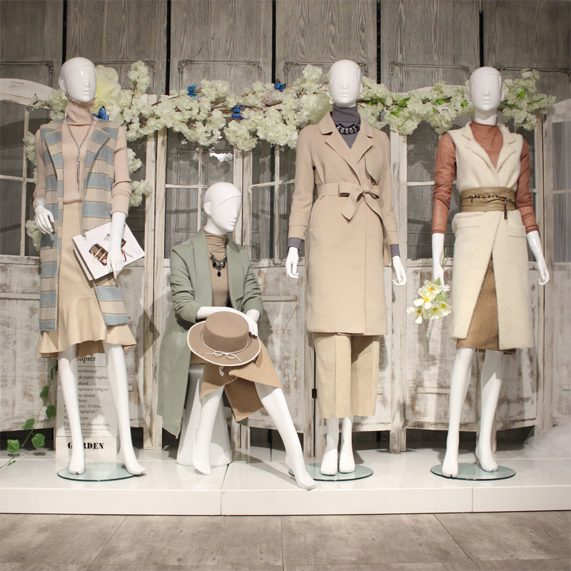 模特道具女全身服装店女装橱窗假人体人偶模型婚纱内衣模特展示架