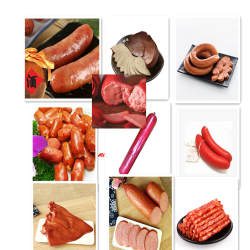 天津特产迎宾二厂火腿酱货红玫瑰拐头粉肠松仁小肚腊肠肉枣肠即食