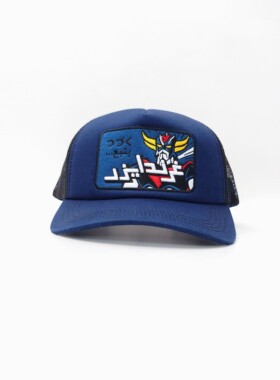 Grendizer Embroidered Trucker Cap动漫联名金刚战神海绵货车帽