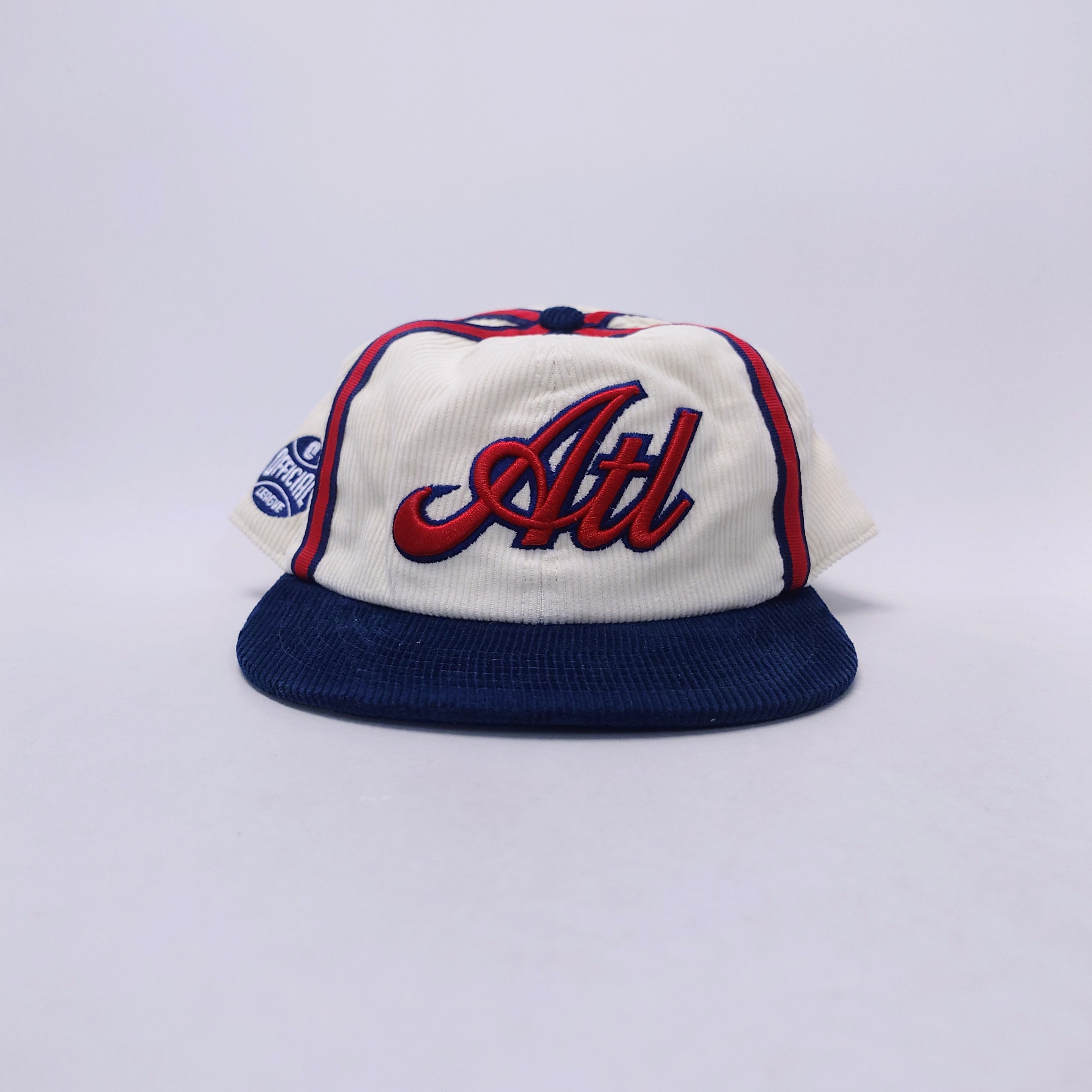 [ Atlanta ] ATL Cord Official League联名亚特兰大灯芯绒软顶帽
