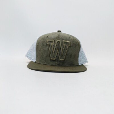 WIP THE W CONCORD Snapback 滑板街头潮牌嘻哈 帽复古拼灯芯绒