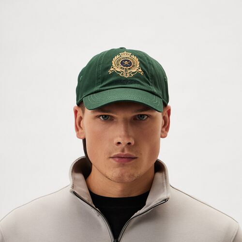 Hackett London Heritage Crest Twill Cap 英伦敦轻奢六片棒球帽