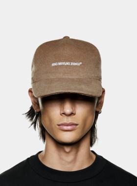 MKI V2 MOHAIR BALL CAP IN BROWN 英国街头潮牌羊毛款软顶老爹帽