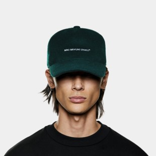 CAP MKI BALL MOHAIR GREEN英国街头潮牌翡翠绿羊毛老爹帽软顶