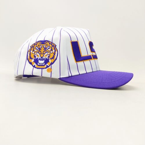 LSU TRUCKER HAT Pinstripe联名路易斯安那州立大学老虎绣棒球帽