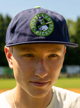Portland Pickles Baseball Official League联名款复古老爹帽