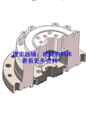 绿的谐波减速机2D3D模型图纸档LCD/LCS/LCSG/LHD/LHSG/LHS【150】