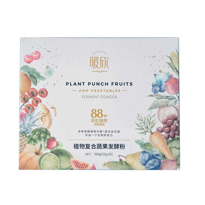 暖欣益生菌植物果蔬酵素粉刮码发货