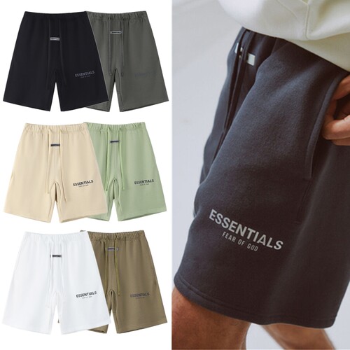 FOG高街复线反光字母男女短裤