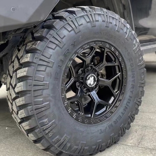 17寸雄鹿普拉多坦克300h5帕杰罗BJ40长城炮DMAX牧马人H9越野轮毂
