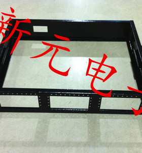 ICT框架380*310*90l黑色铁盒 JET底框 ict测试底座 测试架备件