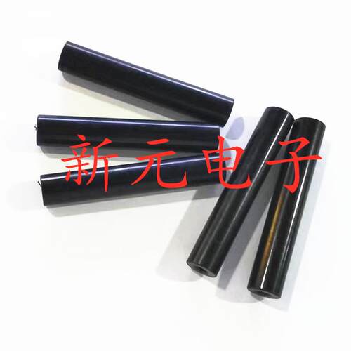 防静电黑色压棒10*20/30/40/50/60mm胶棒 圆胶柱 M4内牙POM支撑柱