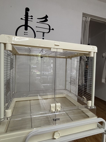 它适T50/t62鸟笼专用隔断透明防打架咬伤无孔隔离板隔板防摔加厚4