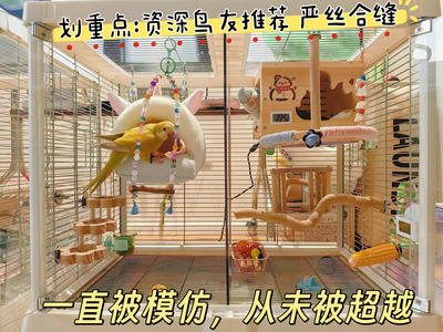 达洋B5001/ss挡板鸟笼透明亚克力隔板鸟笼中间隔断B6001分隔挡板