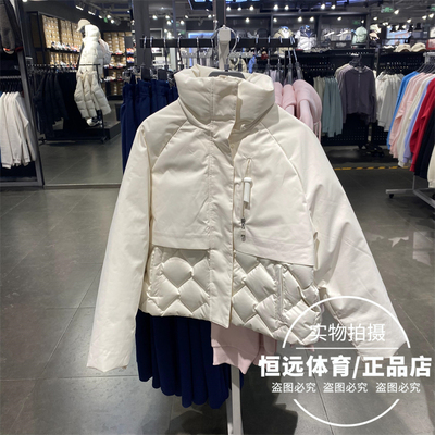 李宁羽绒服女子2024秋季新品舒适
