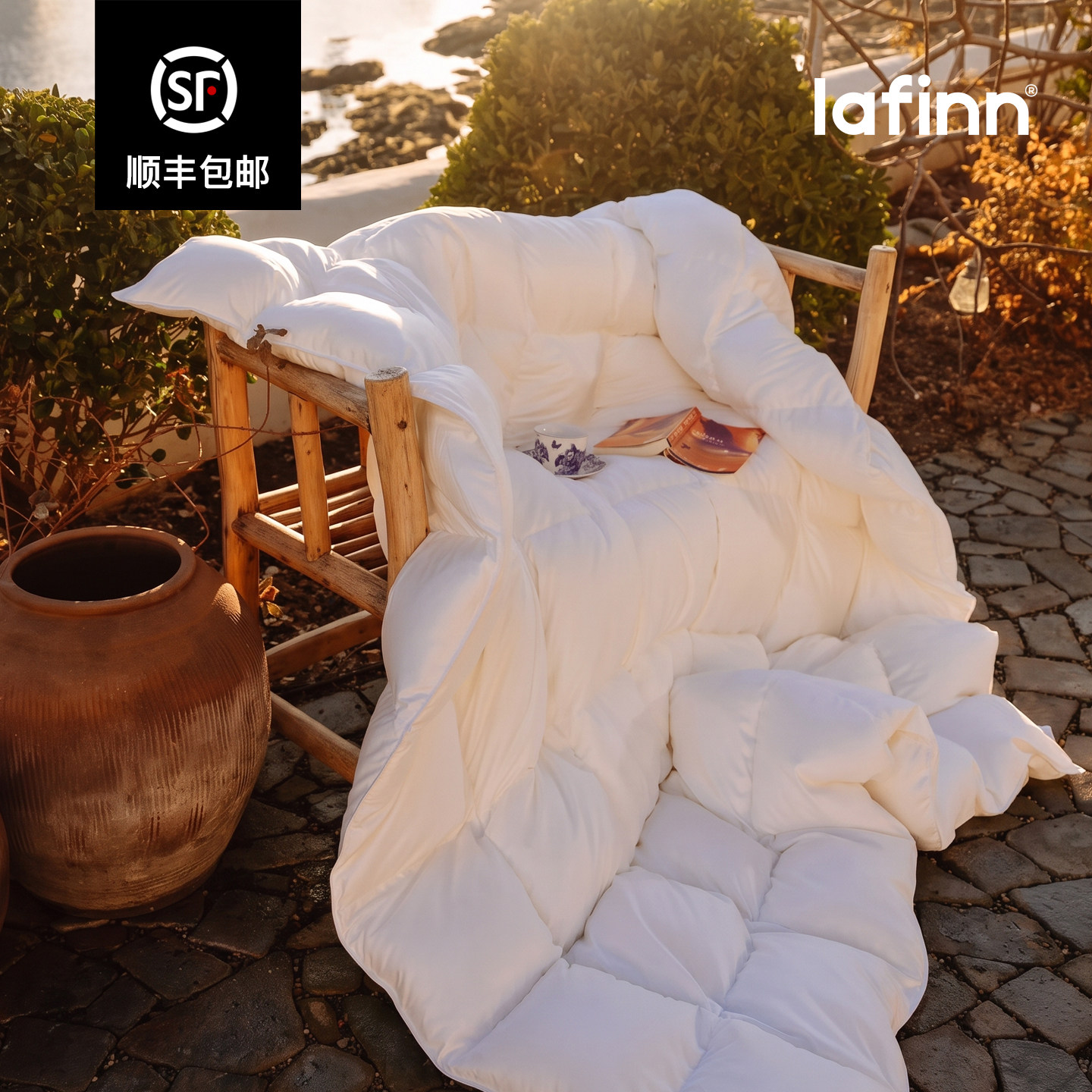 lafinn｜日本进口东丽热核轻绒超柔静音加厚保暖春秋冬可水洗被芯