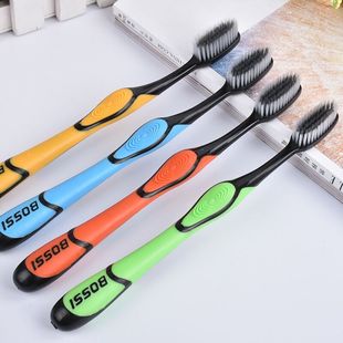 小博士921 成人竹炭 软毛牙刷 备长炭刷丝家用细密柔丝独立包装