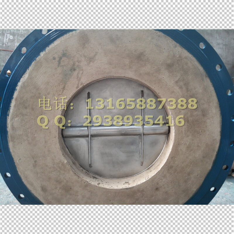 RTO内衬耐火材料蝶阀 电动高温蝶阀高温烟道专用阀