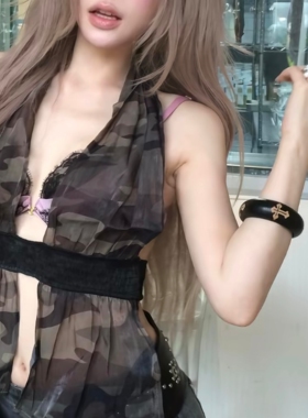 美式复古黑色木质宽手镯雕刻十字架手环ins高级感小众潮酷配饰潮