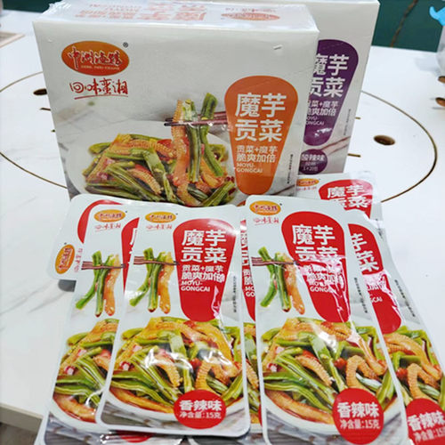 中洲渔馆魔芋贡菜袋装线下同款