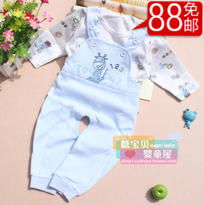 童泰全棉开档裤子婴儿秋衣