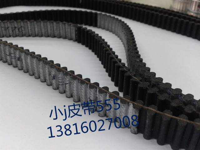 进口工业皮带 5M 8M圆弧齿双面齿同步带 对齿 交叉齿 规格齐全