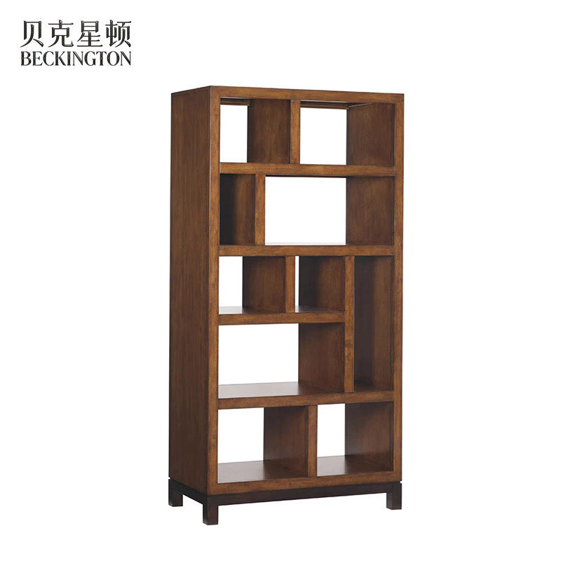 东南亚高酒柜全实木餐厅碗碟架隔断客厅组合展示柜书房陈列架书柜