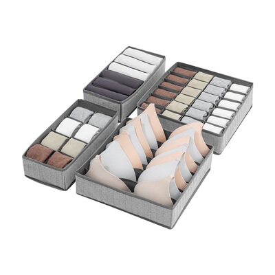 Fabric underwear storage box Non woven storage bag内衣收纳盒
