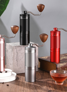 Hand cranked grinder CNC steel core coffee bean up grinder