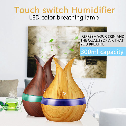 USB essential oil diffuser, new petal humidifier花瓣加湿器
