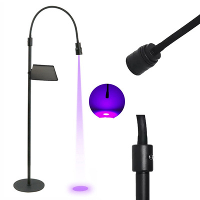 Adjustable purple UV eyelash lamp beauty lamp落地美容灯