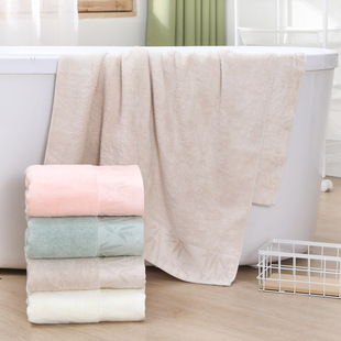 Bamboo fiber bath towel increases water absorption竹纤维浴巾