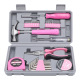 pink multifunctional maintenance set工具 tool pieces