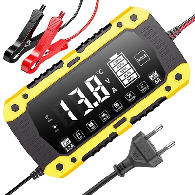 New 12V12A24V6A LiFePO4 14.6V motorcycle battery charging