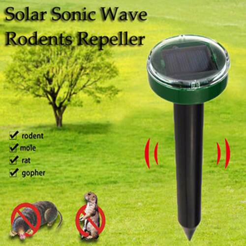 New Useful Solar Power Eco-Friendly Ultrasonic Gopher驱蚊器