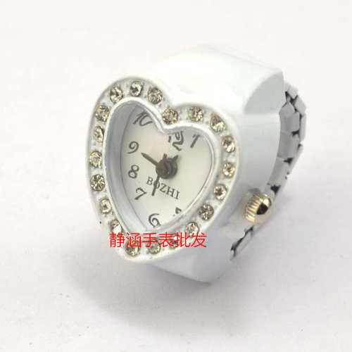 时尚潮流风水钻戒指手表