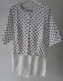 女款 五分裤 古卉家居服夏季 梭织棉中袖 可外穿63027 套装 薄款